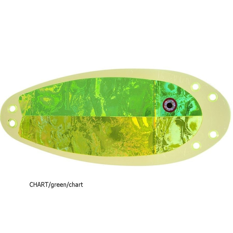 Błystka SALMON 8” CHART/green/chart VK Błystka SALMON 8” CHART/green/chart VK