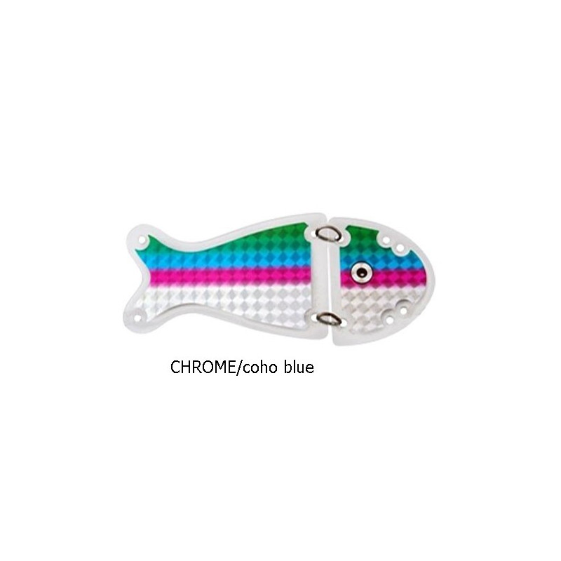 Błystka SALMON II 16.5 cm CHROME/coho blue VK Błystka SALMON II 16.5 cm CHROME/coho blue VK