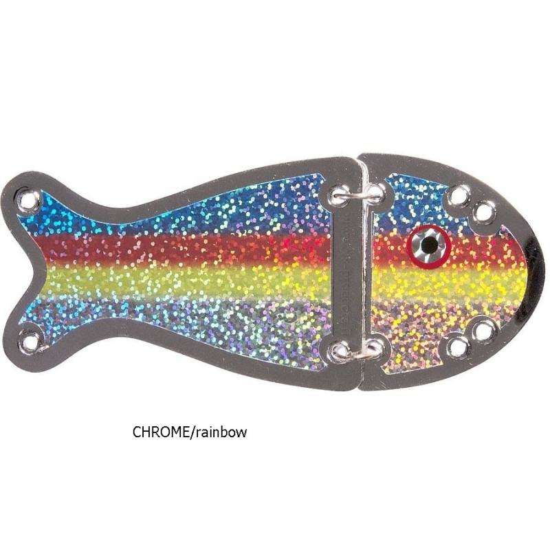 Błystka SALMON II 16.5 cm CHROME/rainbow VK Błystka SALMON II 16.5 cm CHROME/rainbow VK