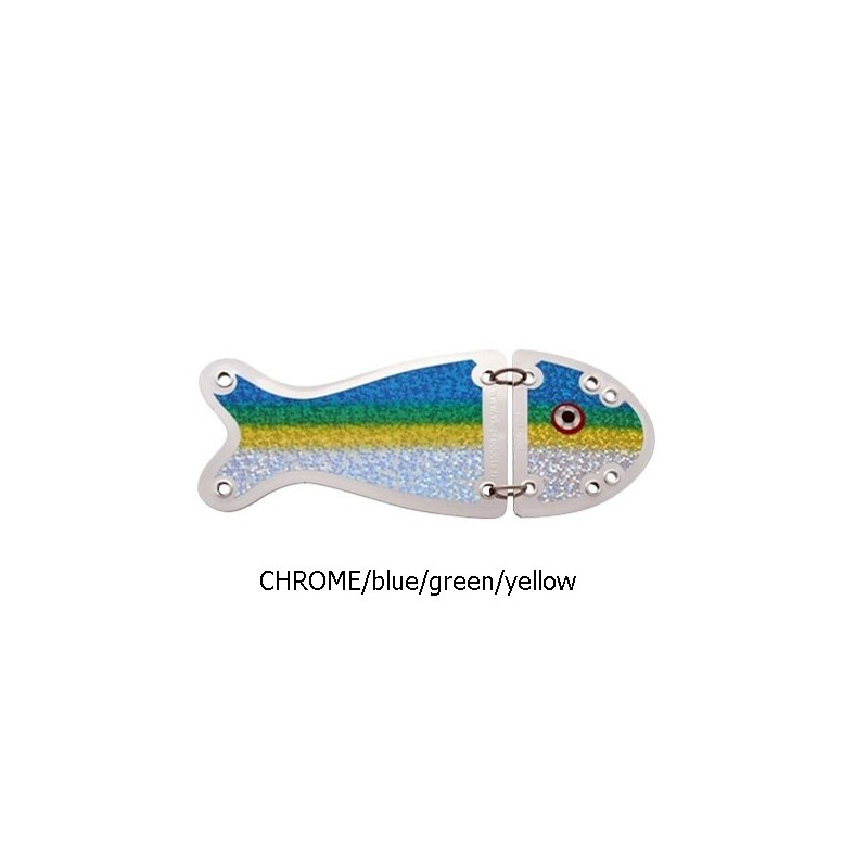 Błystka SALMON II 16.5 cm CHROME/blue/green/yellow VK Błystka SALMON II 16.5 cm CHROME/blue/green/yellow VK