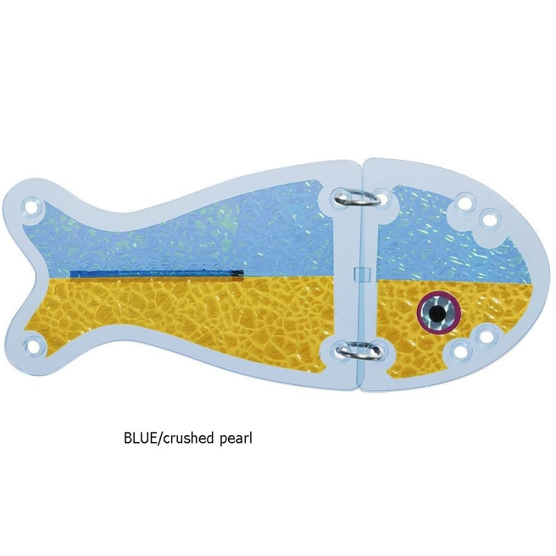 Błystka SALMON II 16.5 cm BLUE/crushed pearl VK Błystka SALMON II 16.5 cm BLUE/crushed pearl VK