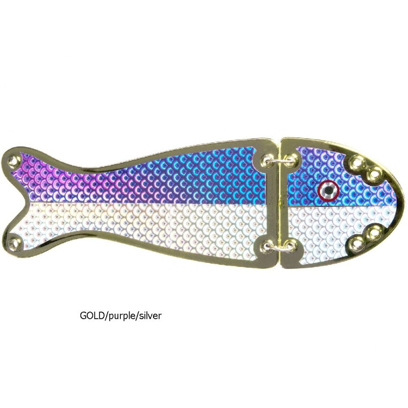 Błystka SALMON II 9,5” GOLD/purple/silver VK Błystka SALMON II 9,5” GOLD/purple/silver VK