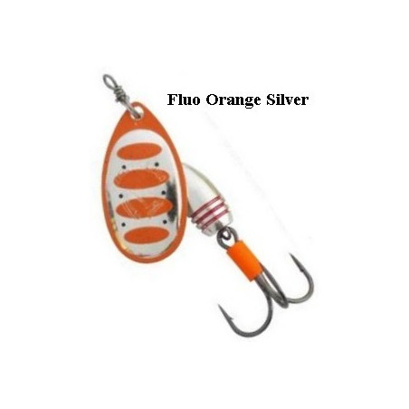 Błystka obrotowa Savage Gear Rotex 11g roz.4  fluo orange silver