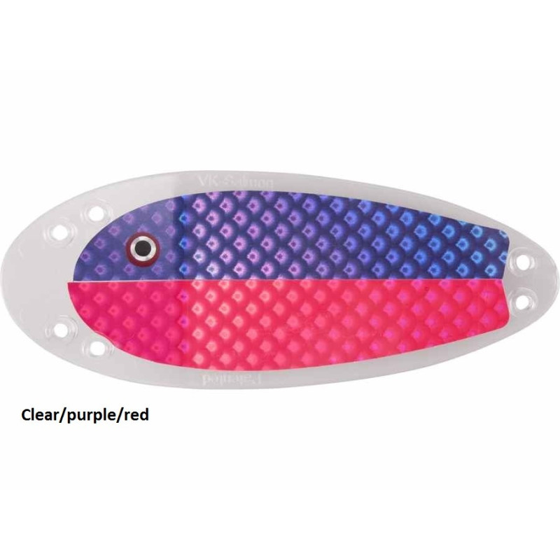 Błystka SALMON 6” clear/purple/red VK Błystka SALMON 6” clear/purple/red VK
