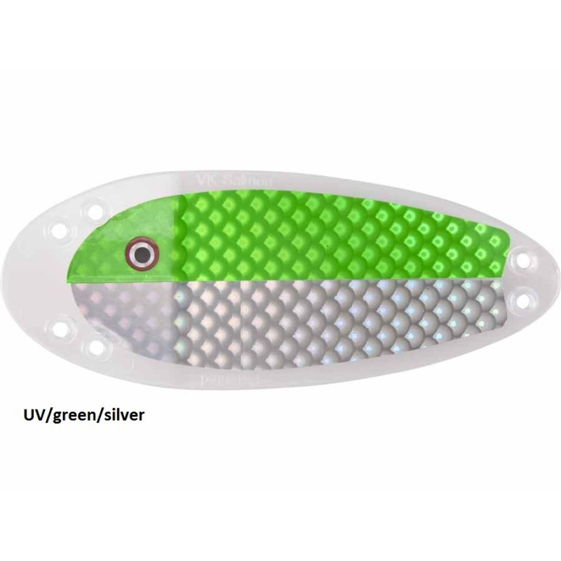 Błystka SALMON 6” uv/green/silver VK Błystka SALMON 6” uv/green/silver VK