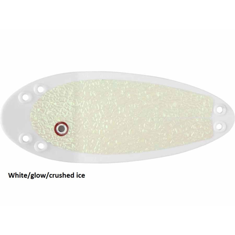 Błystka SALMON 6” white/glow/crushed pearl VK Błystka SALMON 6” white/glow/crushed pearl VK