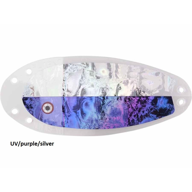Błystka SALMON 8” UV/purple/silver VK Błystka SALMON 8” UV/purple/silver VK