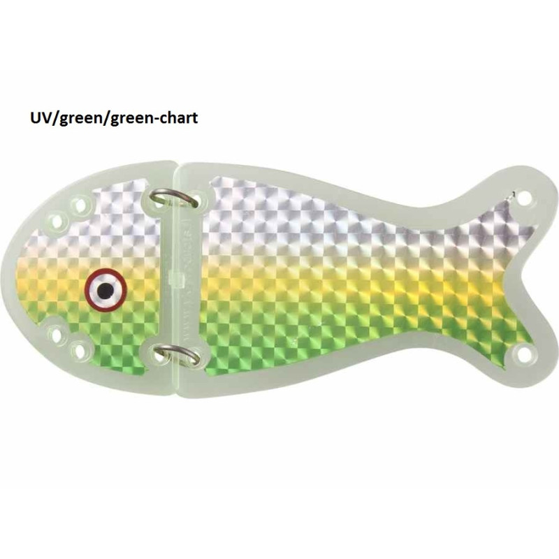 Błystka SALMON II 16.5 cm uv/green/green-chart VK Błystka SALMON II 16.5 cm uv/green/green-chart VK