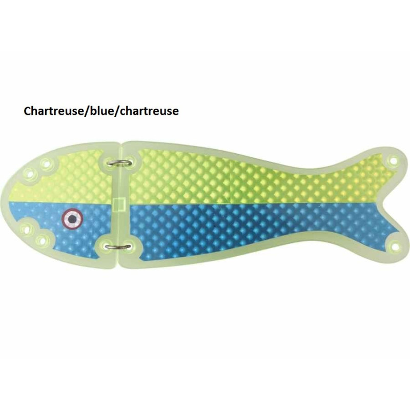 Błystka SALMON II 9,5” chartreuse/blue/chartreuse VK Błystka SALMON II 9,5” chartreuse/blue/chartreuse VK