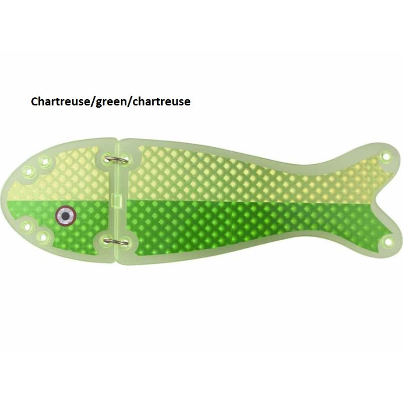 Błystka SALMON II 9,5” chartreuse/green/chartreuse VK Błystka SALMON II 9,5” chartreuse/green/chartreuse VK