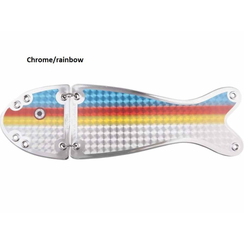 Błystka SALMON II 9,5” CHROME/rainbow VK