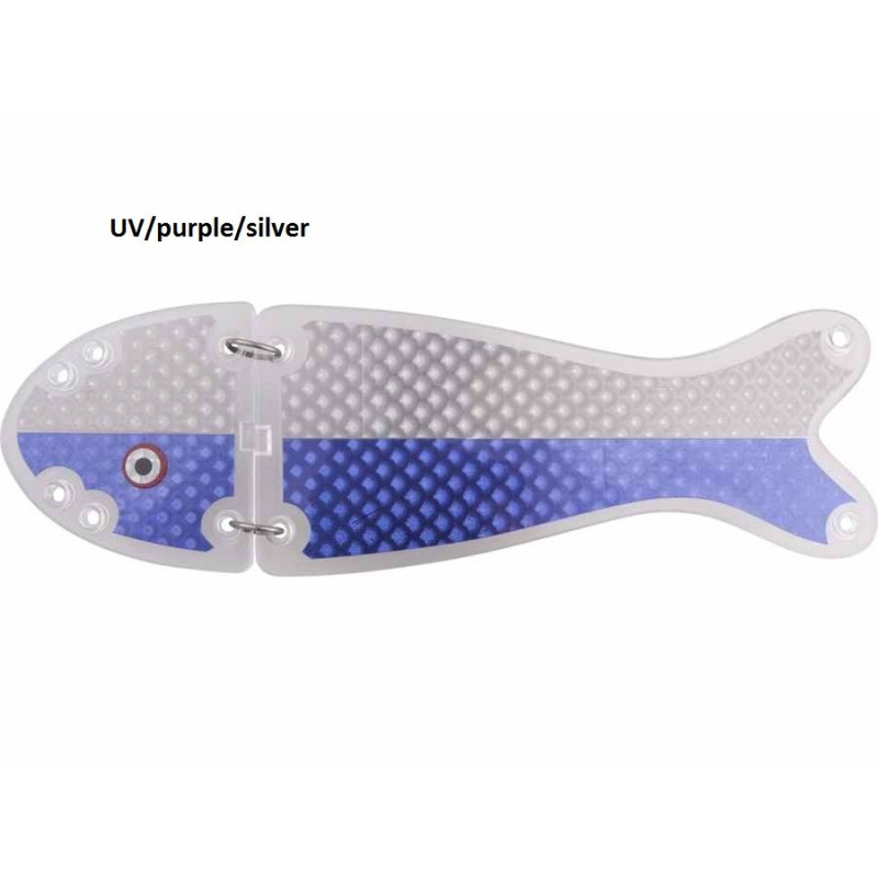 Błystka SALMON II 9,5” UV/purple/silver VK Błystka SALMON II 9,5” UV/purple/silver VK