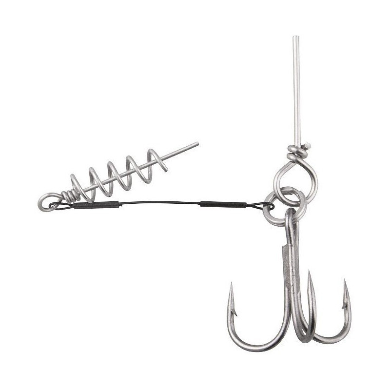 Dozbrojka z korkociągiem Dragon A.F.W. roz.1/0 - 8cm 14kg czarny