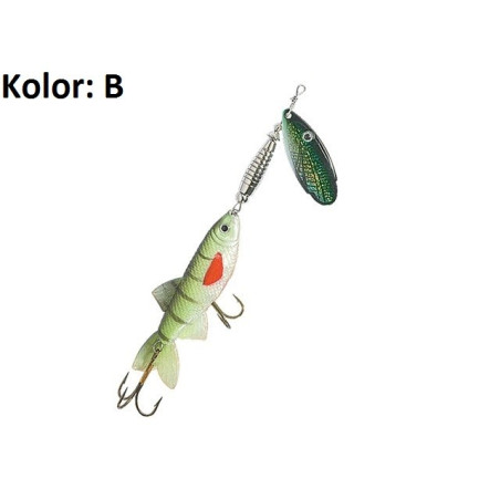 Błystka obrotowa Jaxon HR Rotus Minnow 18g roz.3 B