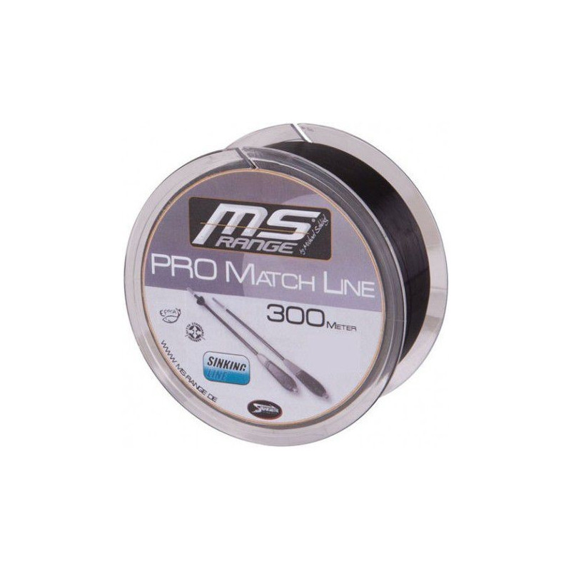 Żyłka MS RANGE Pro Match Line czarna 300m - 0,20mm