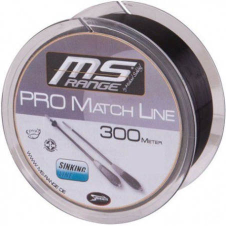 Żyłka MS RANGE Pro Match Line czarna 300m - 0,20mm