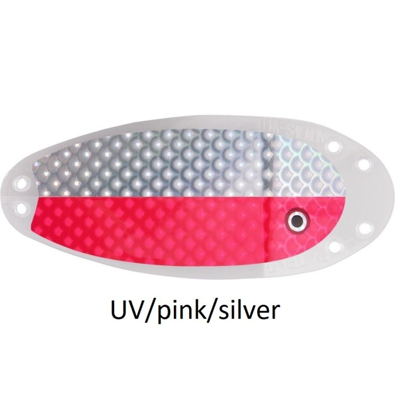 Błystka SALMON 8” uv/pink/silver VK Błystka SALMON 8” uv/pink/silver VK