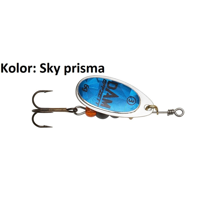 Błystka obrotowa DAM Effzett Fluo Spinner 10g sky prisma