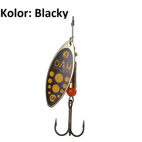 Błystka obrotowa DAM SPINNER PREDATOR 7g Blacky Błystka obrotowa DAM SPINNER PREDATOR 7g Blacky