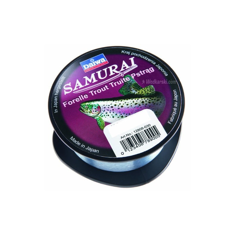 Żyłka Daiwa Samurai Pstrąg długość: 500 m 0.2mm
