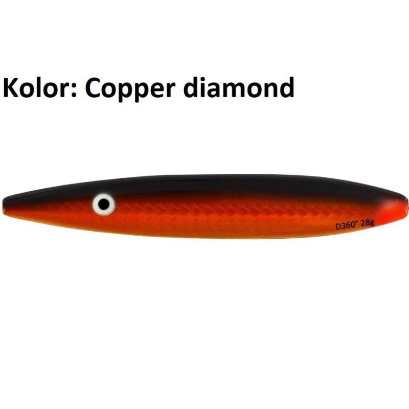 Błystka Westin Distance D360 M087 18g copper diamond