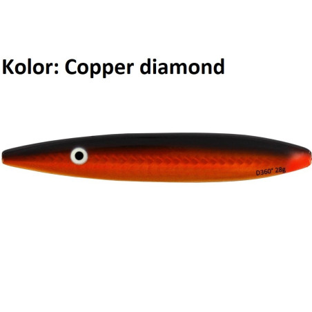 Błystka Westin Distance D360 M087 18g copper diamond