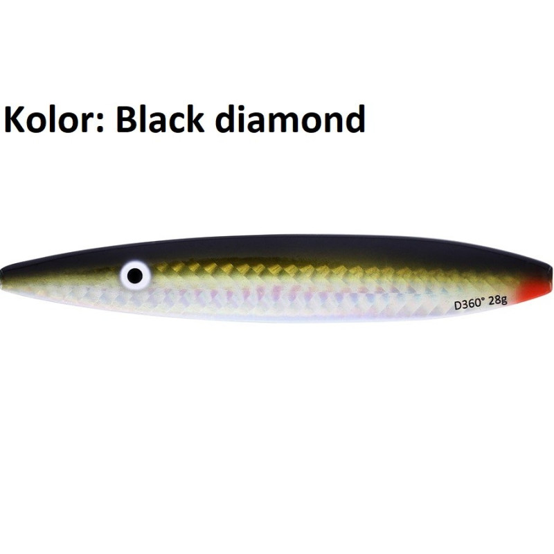 Błystka Westin Distance D360 M088 28g black diamond Błystka Westin Distance D360 M088 28g black diamond