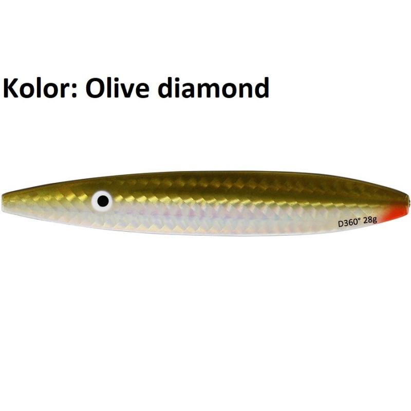 Błystka Westin Distance D360 M088 18g olive diamond