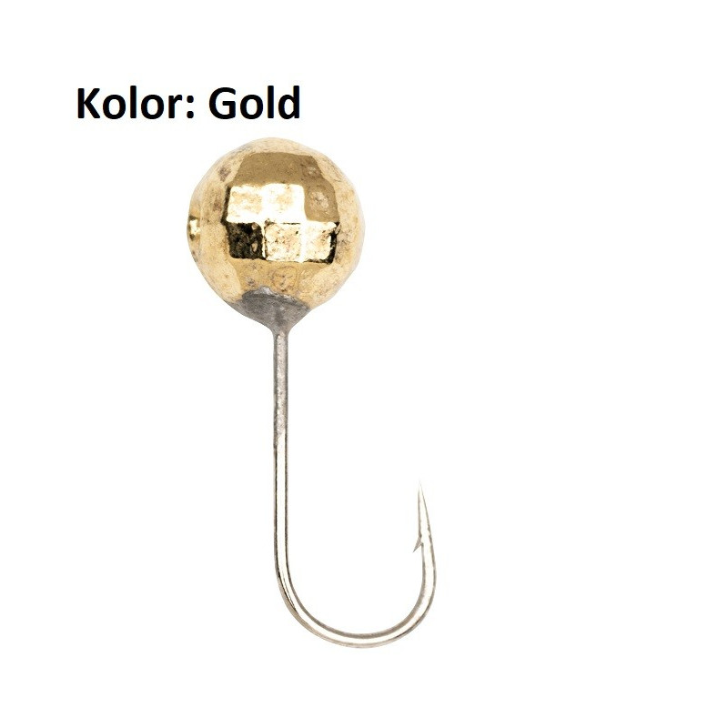 Mormyszki wolframowe Jaxon PC Gold 0,2g