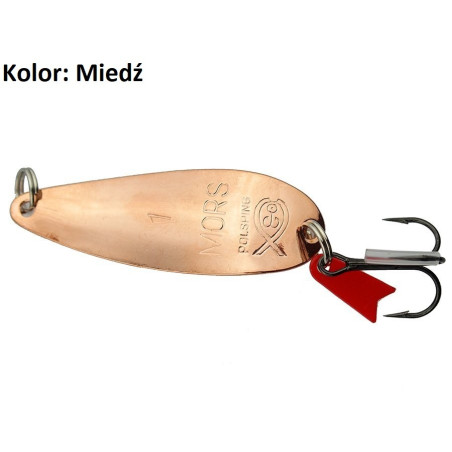 Błystka wahadłowa Polsping Mors 25g roz.3 miedź