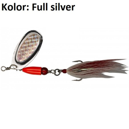 Błystka obrotowa Pezon & Michel Buck Pike 18g roz.4 full silver