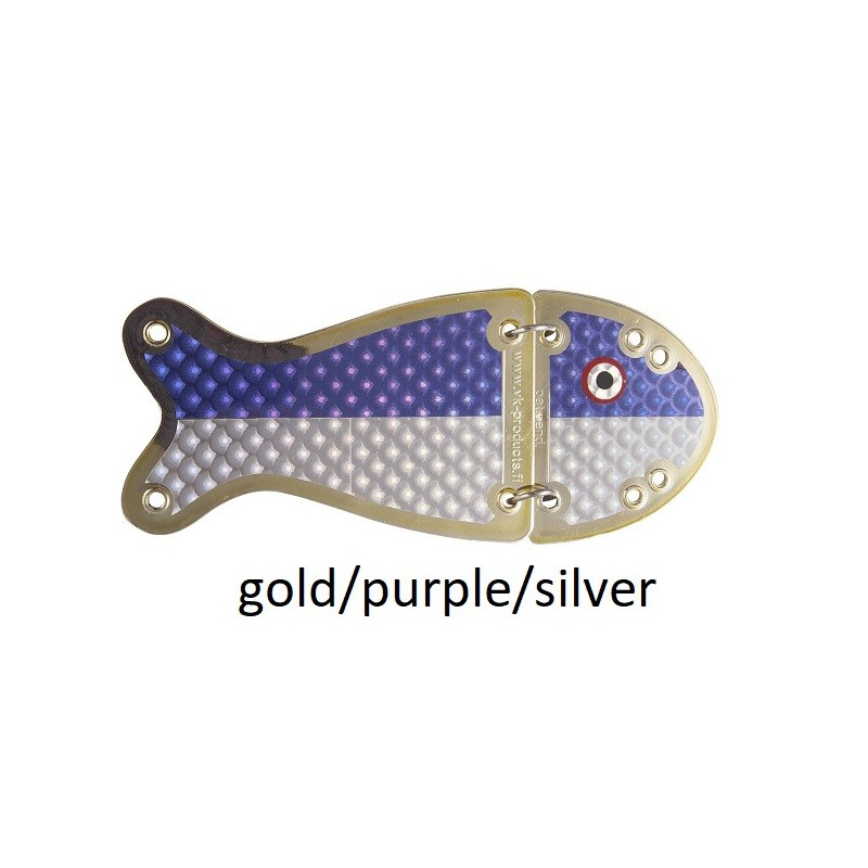 Błystka SALMON II 16.5 cm GOLD/purple/silver VK Błystka SALMON II 16.5 cm GOLD/purple/silver VK