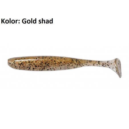 Przynęta Keitech Easy Shiner 4" i 4,5" 10cm Gold Shad