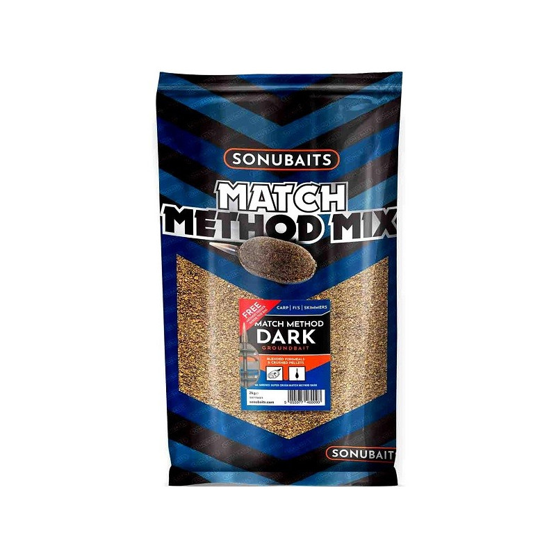 Zanęta Sonubaits Method Mix 2kg - dark