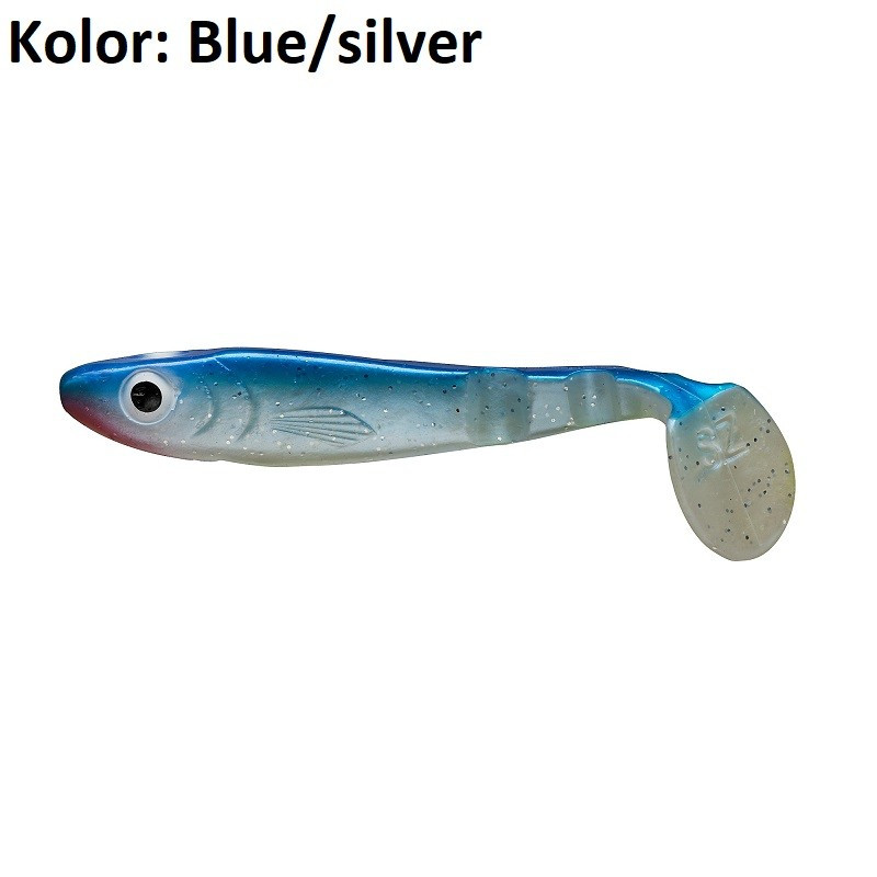 Przynęta Abu Garcia gumowa MCPike Svartzonker 18cm Blue/Silver