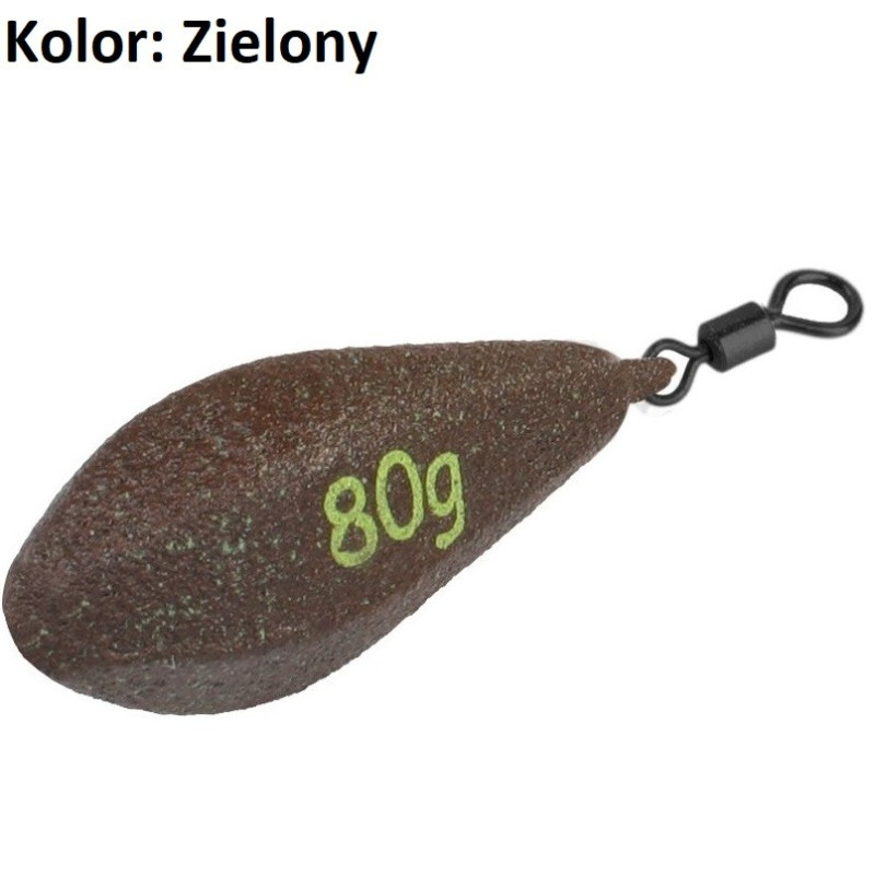 Ciężarek Mikado dalekiego zasięgu 120g zielony