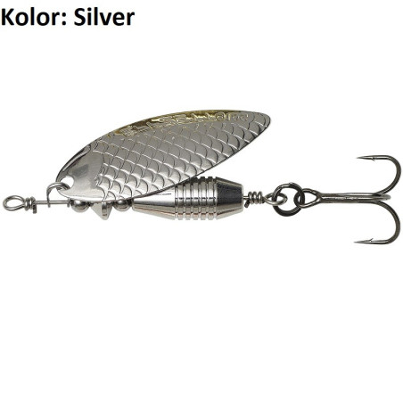 Błystka obrotowa DAM Effzett Fast Water Spinner 14g silver
