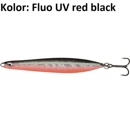 Błystka Savage Gear Seeker ISP 10cm 28g Fluo UV Red Black Błystka Savage Gear Seeker ISP 10cm 28g Fluo UV Red Black