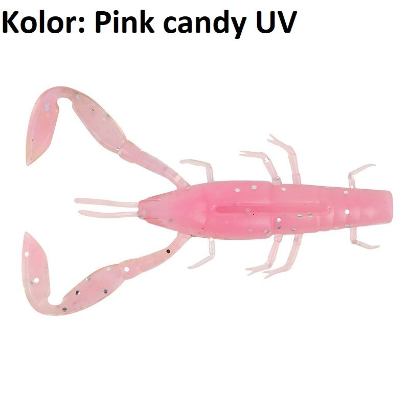 Przynęta FoxRage Ultra UV Critters 9cm pink candy uv Przynęta FoxRage Ultra UV Critters 9cm pink candy uv