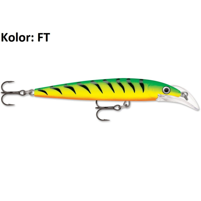 Wobler Rapala Scatter Rap Deep Husky Jerk 10cm FT