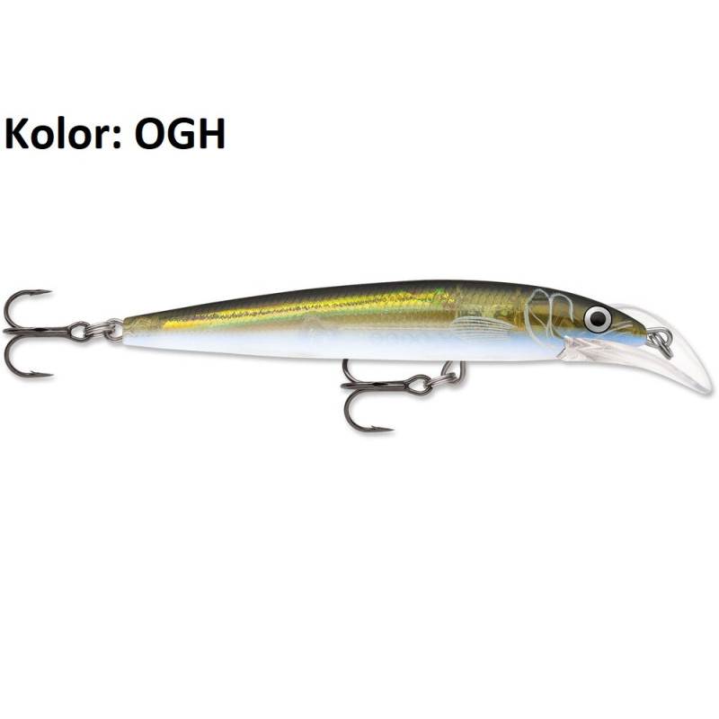 Wobler Rapala Scatter Rap Deep Husky Jerk 10cm ogh
