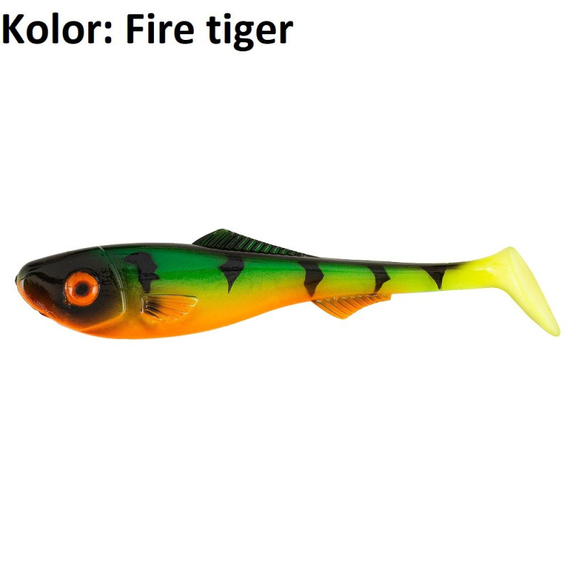 Przynęta Abu Garcia Beast Pike Shad 16cm Fire Tiger