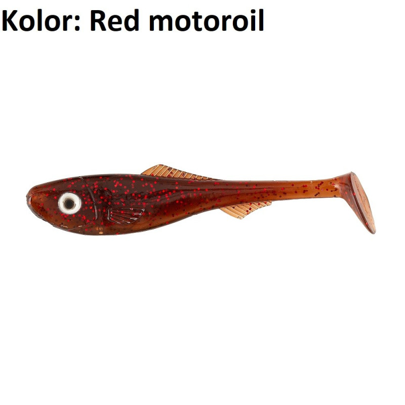 Przynęta Abu Garcia Beast Pike Shad 16cm red motoroil