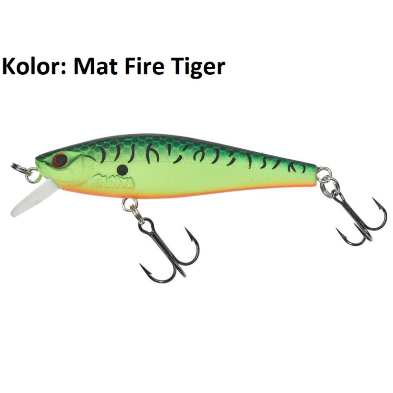Wobler Gunki Gamera 65 SP Twitch 6.5cm mat fire tiger Wobler Gunki Gamera 65 SP Twitch 6.5cm mat fire tiger