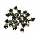 Coneheads - dociążenia muchowe silver / 6mm Vision FlyFishing