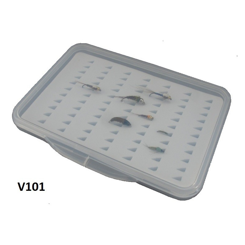Wędkarskie pudełka na muchy FIT V101 / 75 x 110 x 15 mm Vision FlyFishing Wędkarskie pudełka na muchy FIT V101 / 75 x 110 x 15 mm Vision FlyFishing