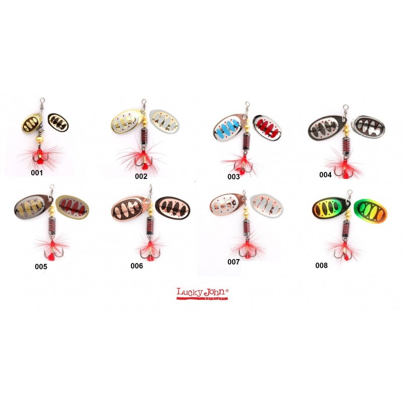 Błystka obrotowa Lucky John Bonnie Blade 4,3g roz.2 005 Błystka obrotowa Lucky John Bonnie Blade 4,3g roz.2 005