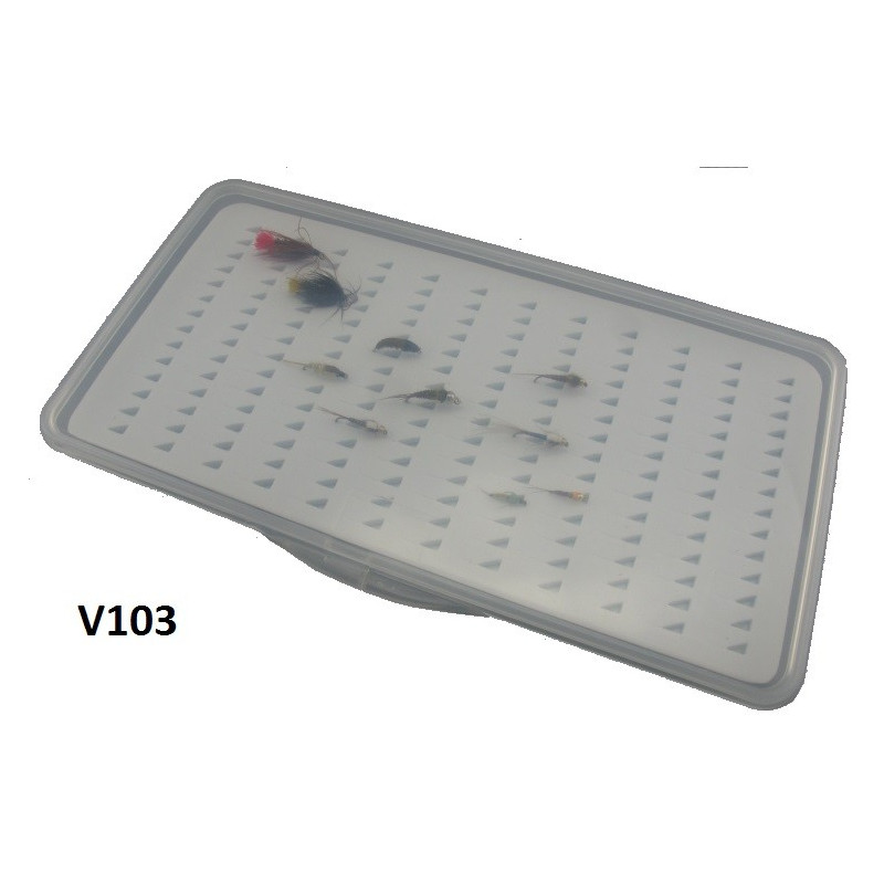 Wędkarskie pudełka na muchy FIT V107 / 98 x 187 x 22 mm Vision FlyFishing Wędkarskie pudełka na muchy FIT V107 / 98 x 187 x 22 mm Vision FlyFishing