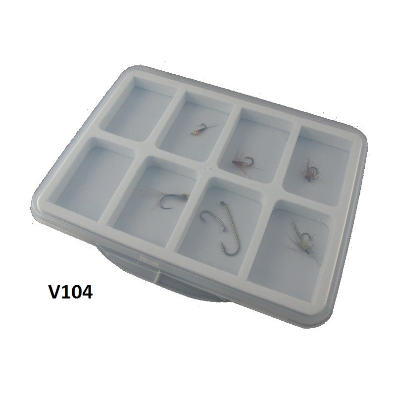 Wędkarskie pudełka na muchy FIT V105 / 85 x 147 x 22 mm Vision FlyFishing Wędkarskie pudełka na muchy FIT V105 / 85 x 147 x 22 mm Vision FlyFishing
