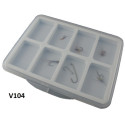 Wędkarskie pudełka na muchy FIT V102 / rozmiary 100 x 127 x 15 mm Vision FlyFishing Wędkarskie pudełka na muchy FIT V102 / rozmiary 100 x 127 x 15 mm Vision FlyFishing